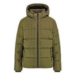GUESS Geacă Monogram Puffa Jkt M4BL42WG9L2 f8la olive g chain