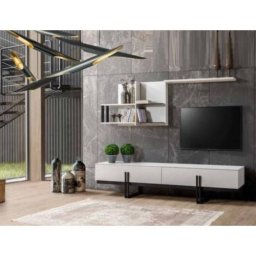 Biblioteca Studio Casa PAL 36mm Alb L 2090 x L 465 x H 450