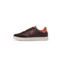 FILA Sneaker low 'Courtbay' crem / maro coniac / maro închis