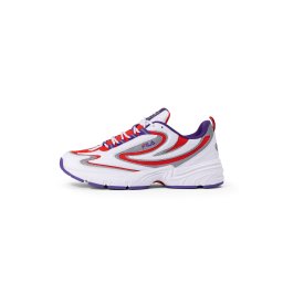 FILA Pantofi sport 'ACTIX' gri deschis / mov prună / roșu / alb