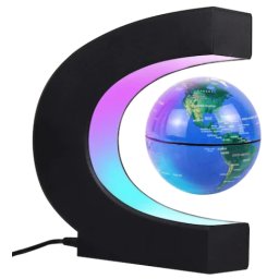 Glob pamantesc magnetic si plutitor ce leviteaza iluminare LED