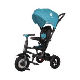 Tricicletă pentru copii 3 în 1 QPlay RITO AIR turcoaz