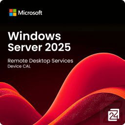 Microsoft Windows Server 2025 Remote Desktop Services Device CAL 5 CAL