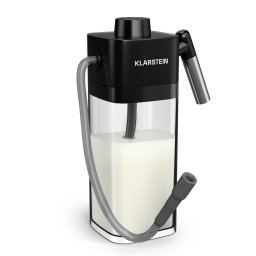 Klarstein Rezervor de lapte SteelPresso, accesorii practice, 0,55 litri, transparent (COF10-SPMilkAccessor)