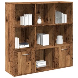 Biblioteca, lemn vechi, 98x29x97,5 cm, lemn prelucrat GartenMobel Dekor