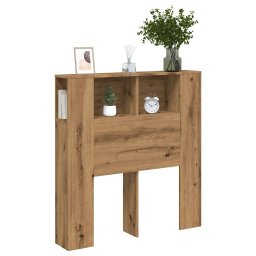 Tablie pat dulap stejar artizanal 100x19x104,5cm lemn prelucrat GartenMobel Dekor