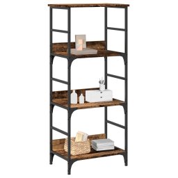 Biblioteca, lemn vechi, 50x33x117,5 cm, lemn prelucrat GartenMobel Dekor