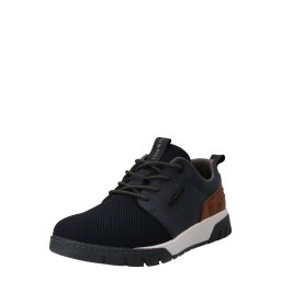 bugatti Sneaker low 'Irish' albastru închis / maro caramel