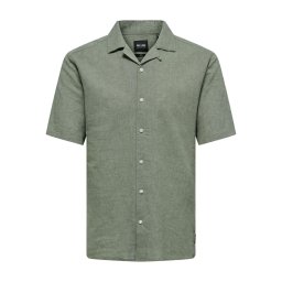 Only & Sons Cămașă 'Caiden' verde