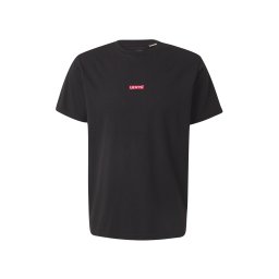 LEVI'S ® Tricou 'Relaxed Baby Tab Short Sleeve Tee' roșu / negru