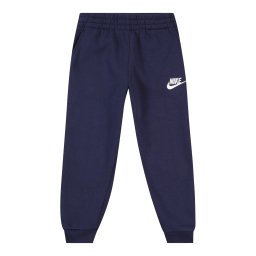 Nike Sportswear Pantaloni 'Club Fleece' bleumarin / alb