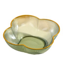Bol elegant Pufo Gentle pentru servire alune, fistic, bomboane, fructe, gustari, 15 cm, verde