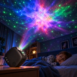 Proiector laser de stele si galaxie Twilight cu difuzor Bluetooth