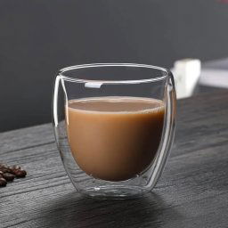 Pahar Cafea cu Pereti Dubli 250 ml