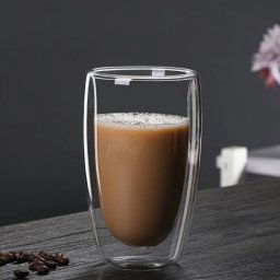 Pahar Cafea cu Pereti Dubli 450 ml