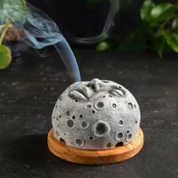 Suport conuri parfumate Moon face