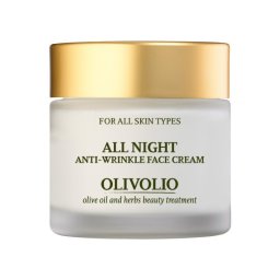 Crema de fata antirid noapte cu ulei de masline 50ml