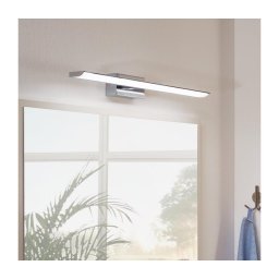 Aplică LED RGBW dimabilă pentru baie Eglo 33768 TABIANO-C LED/21W/230V 90,5cm IP44 + telecomandă