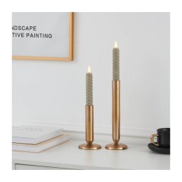 SET 2x lumânare LED Eglo 422225 ANDRAFIABE LED/1xAAA 15 cm bej