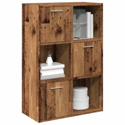Biblioteca, lemn vechi, 60,5x30x90 cm, lemn prelucrat GartenMobel Dekor