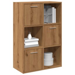 Biblioteca, stejar artizanal, 60,5x30x90 cm, lemn prelucrat GartenMobel Dekor
