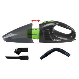 Aspirator P202ASP400,Negru, 70 W, Uscata, Recipient 0.5L cu filtru detasabil si lavabil