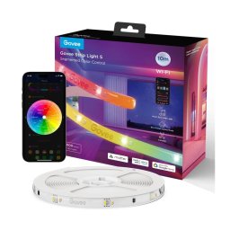 Bandă Govee Wi-Fi RGBICW Smart PRO LED 10m MATTER extra durabilă