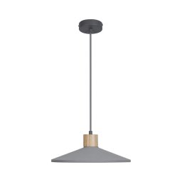 Lustră pe cablu Ledvance DECOR CONCRETE 1xE27/15W/230V d. 32 cm gri ciment
