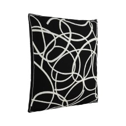 Pernă decorativă Eglo 420006 CHEVERY 45x45 cm alb/negru