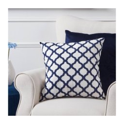 Pernă decorativă Eglo 420016 CHEVERY 45x45 cm alb/negru