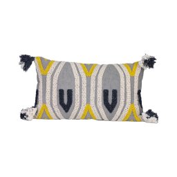 Pernă decorativă Eglo 420043 CHEVERY 35x60 cm gri/galben