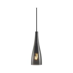 Nordlux - Pendul pe cablu EMBLA 1xE27/40W/230V fumuriu/negru