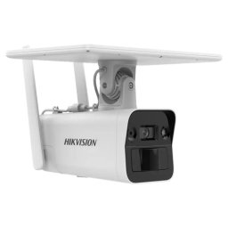 Cameră IP exterior, 4 MP, lentilă 4 mm, IR 30 m, 4G, panou solar, audio, IP67 - Hikvision DS-2XS2T41G1-ID-4G-C05S07