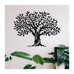 Decorațiune de perete 69x52 cm metal pom