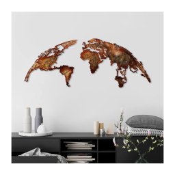 Decorațiune de perete 2 buc. metal planetă