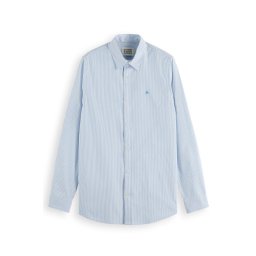 SCOTCH & SODA Cămaşă Core-Oxford Stripe 179187 SC5233 blue stripe