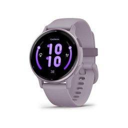 Smartwatch vívoactive 5 Metallic orchid Aluminium bezel with orchid case and silicone band