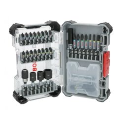 BOSCH Set de 33 biti si accesorii pentru insurubare PRO Impact, prindere hexagon 1/4"
