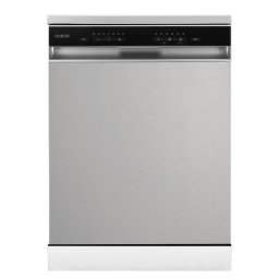 Masina de spalat vase SDBX614.8, 14 seturi, 8 Programe, Latime 60 cm, Afisaj electronic, Inox-Negru