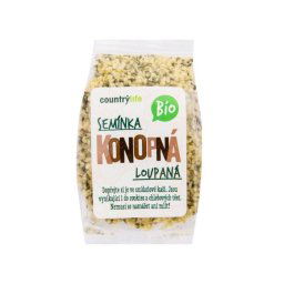 Country Life BIO Semințe de cânepă decorticate 250 g