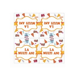 Set 20 servetele La multi ani cadou 33 cm