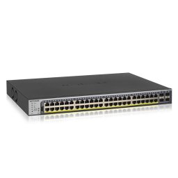 Switch NETGS752T3 switch-uri Gestionate L2/L3/L4 Gigabit Ethernet (10/100/1000) Power over Ethernet (PoE) Suport 1U Negru
