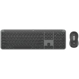 Tastatura MK950, Bluetooh, Layout US + Mouse Optic, Wirelees, Negru