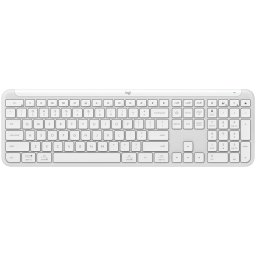 Tastatura wireless Signature Slim K950, 2.4GHz&Bluetooh, Alb