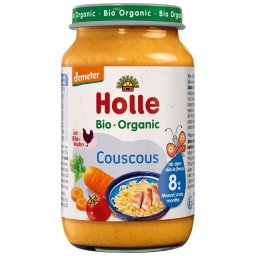 Cous cous cu carne de pui pentru copii, +8 luni bio 220g