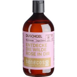Gel de dus cu trandafir salbatic bio 500ml