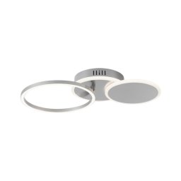 Plafonieră LED/25,5W/230V crom mat Leuchten Direkt 14116-55