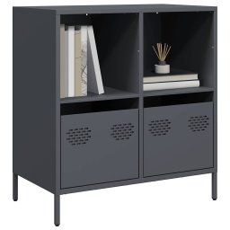 Dulap, antracit, 68x39x73,5 cm, otel laminat la rece GartenMobel Dekor