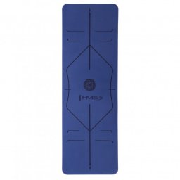 Saltea Yoga HMS YM10 TPE, Albastru Inchis