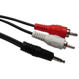 Accesorii Audio Hi-Fi CABLU JACK 3.5 STEREO/2RCA GOLD 5M